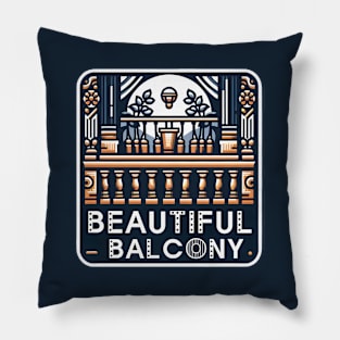 Beautiful Balcony Pillow