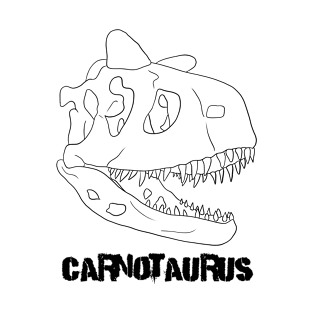 Dinosaurier Fossil Skelett Carnotaurus T-Shirt