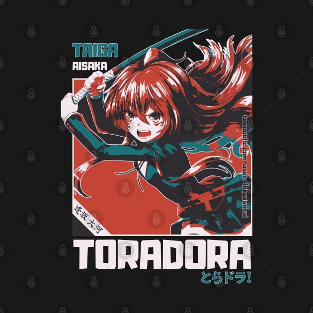 Whimsical Taiga Aisaka: Toradora Fan Art by IKIGAISEKAI