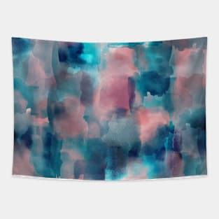 neon Floral Tapestry