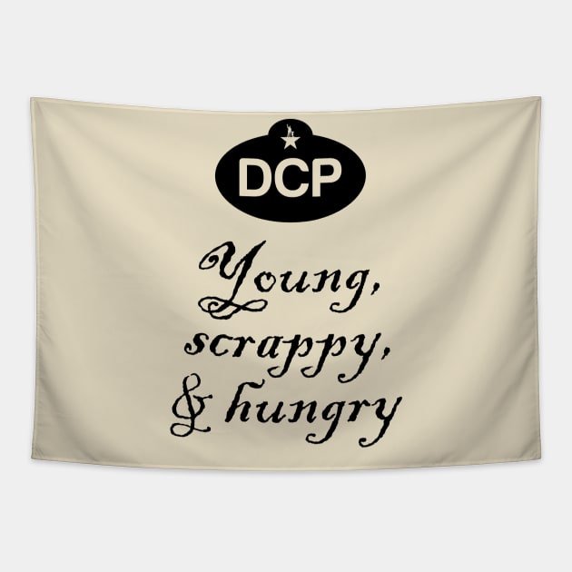 DCP Young, Scrappy, and Hungry Tapestry by brkgnews