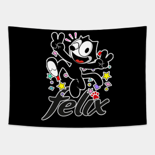 Felix the Cat Animate Amuse Adventure! Tapestry