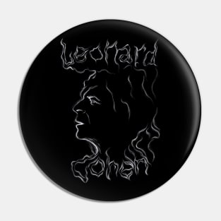 Leonard Cohen Pin