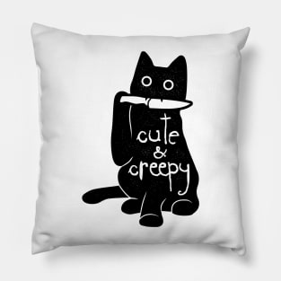 Cute and creepy Pillow