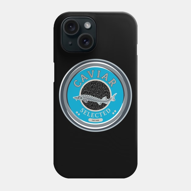 Black Caviar Phone Case by olganikich