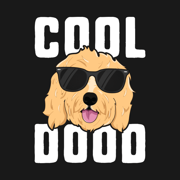 Cool Dood T-Shirt Kids Boys Girls Goldendoodle Dog Dude Gift by 14thFloorApparel