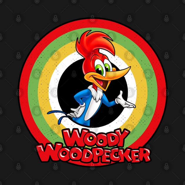 Woody Woodpecker Circle Style by Gunung Sambojorka