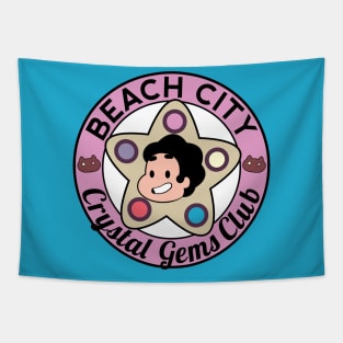 Beach City Crystal Gems Club Tapestry