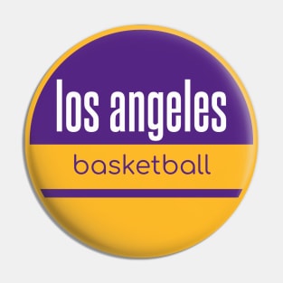 los angeles lakers basketball Pin