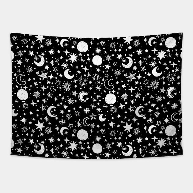 Starry Night Tapestry by LaPetiteBelette