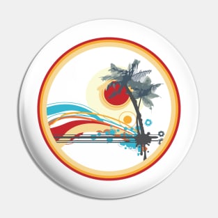 Sunset Beach Pin