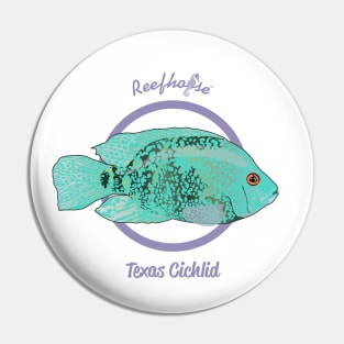 Texas Cichlid Pin