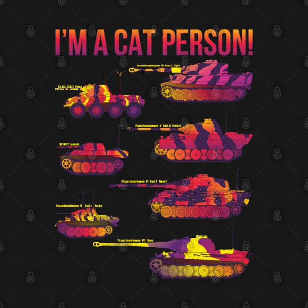 im a cat person! in the style of synth wave by FAawRay