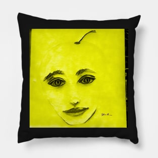 The Y in CMYK Pillow