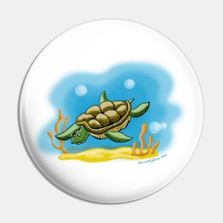 Cute Sea Turtle Pin