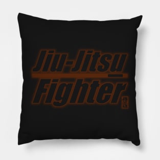 BJJ Brown Belt Jiu Jitsu Fighter Pillow