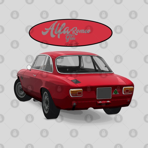 ALFA ROMEO GTA Back by PjesusArt