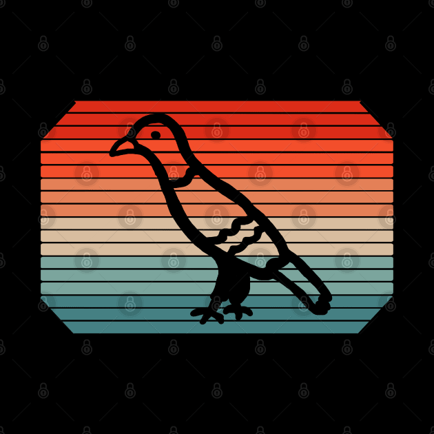 Retro pigeon post carrier pigeon pigeon fancier food by FindYourFavouriteDesign