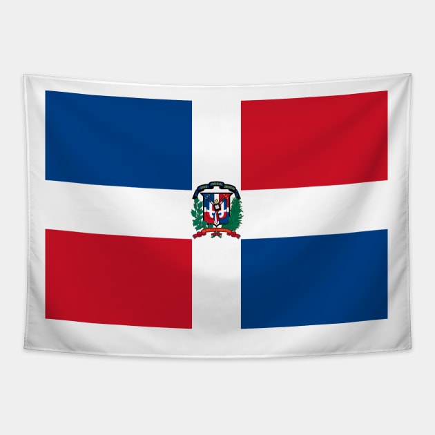 Flag of Dominican Republic Tapestry by COUNTRY FLAGS