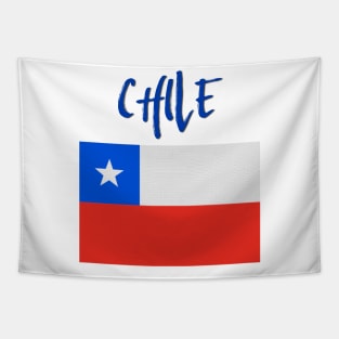 Chile Flag Tapestry