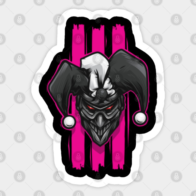 Mad Joker - Pink Edition III - Clown - Sticker
