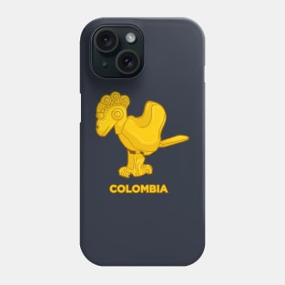 Ancient colombian golden bird Phone Case