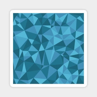 Blue Triangles Magnet