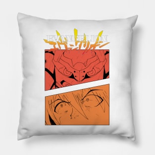 asuka langley - eva 02 Pillow