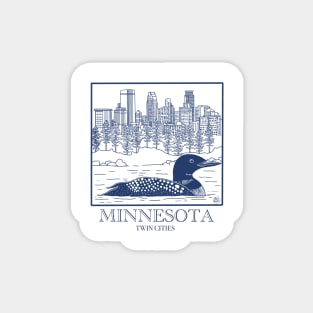 Minnesota Tote Bag Magnet