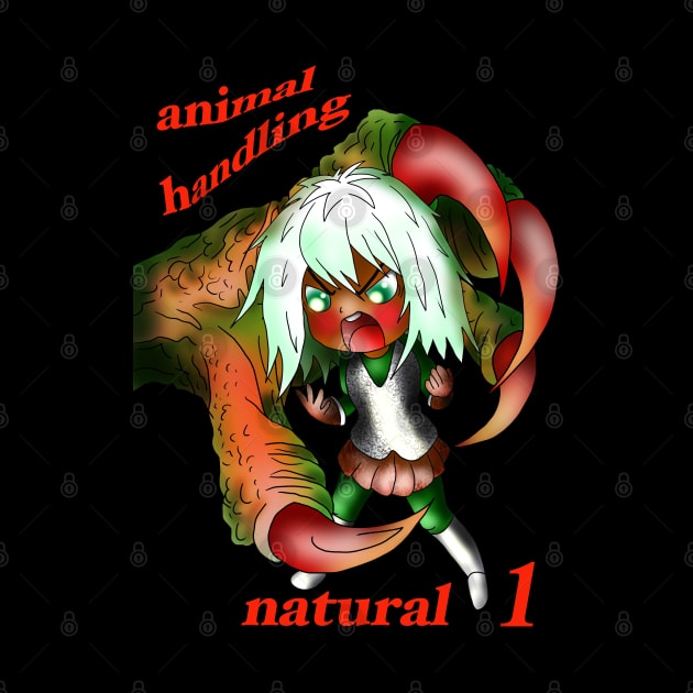 dnd animal handling natural 1 by cuisinecat