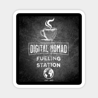 Coffee For Digital Nomads Magnet