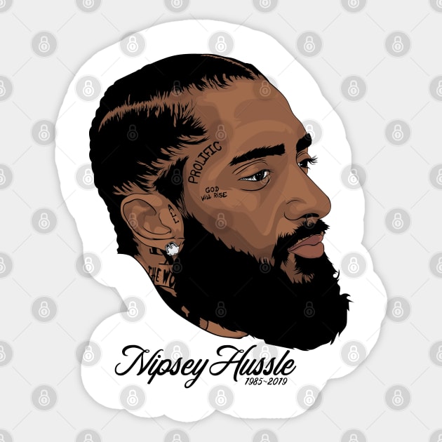 Nipsey Hussle Stickers for Sale