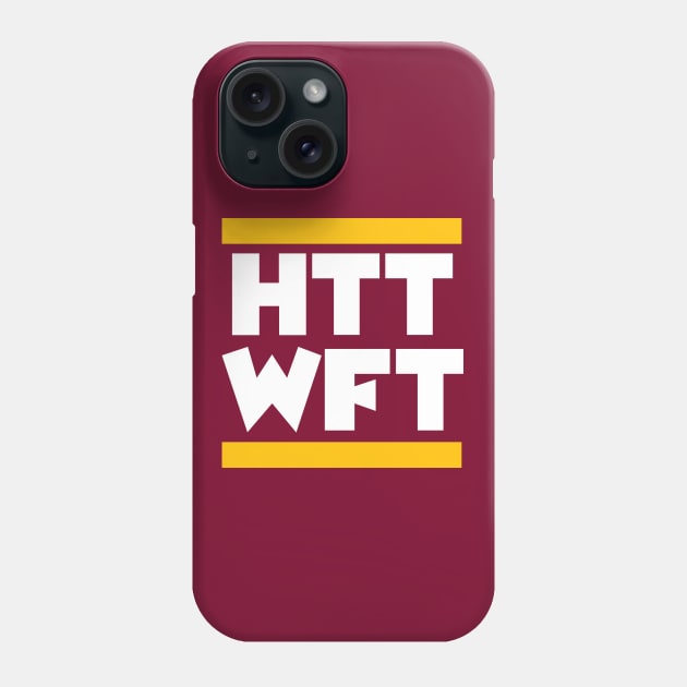 Run HTTWFT - Burgundy Phone Case by KFig21