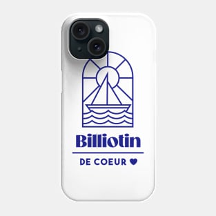 Billiotin of hearts - Brittany Morbihan 56 Sea Holidays Beach Phone Case