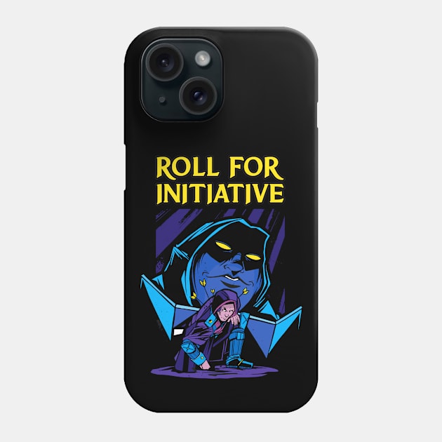 Roll For Initiative - TTRPG Dungeon Master Phone Case by M n' Emz Studio