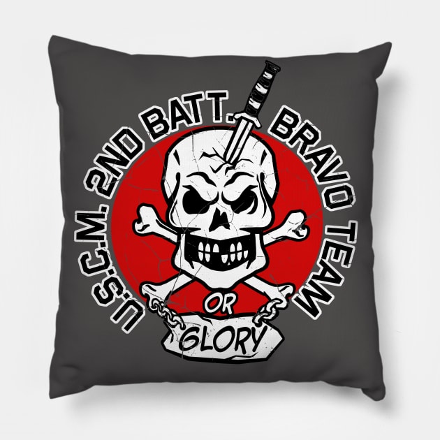 USCM Bravo Team Pillow by PopCultureShirts