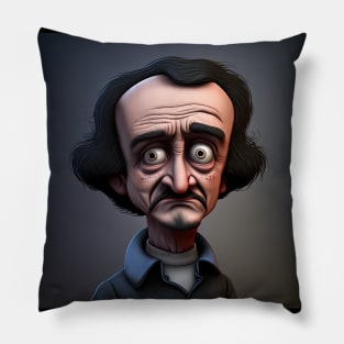 Edger Allen Poe Pillow