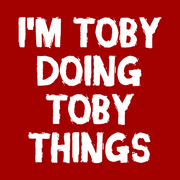 I'm Toby doing Toby things by hoopoe