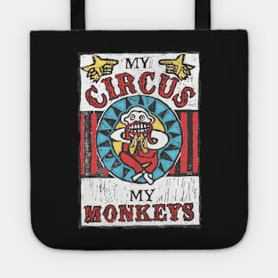 Circus. "My Circus My Monkeys" Tote