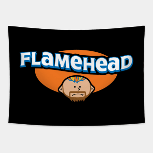 Flamehead Bam Bam Bigelow Tapestry