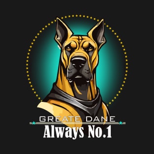 Great Dane - Always No.1 T-Shirt