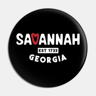 Savannah Love Affair Pin