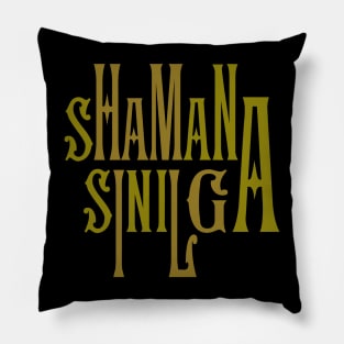 Unique Lettering T-Shirt Design Pillow