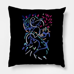 Deep Sea Art Pillow