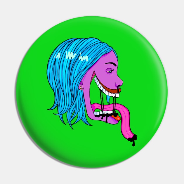 Vomit Pin by steffiemolla