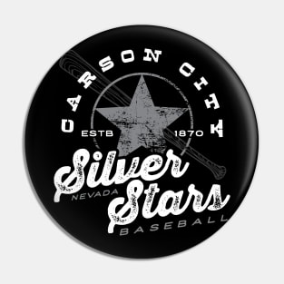 Carson City Silver Stars Pin