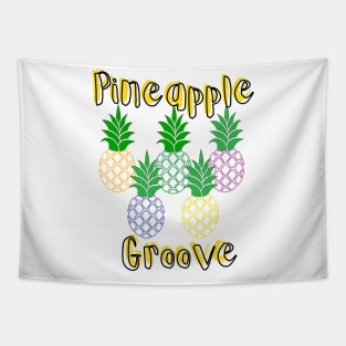 Pineapple Groove Tapestry