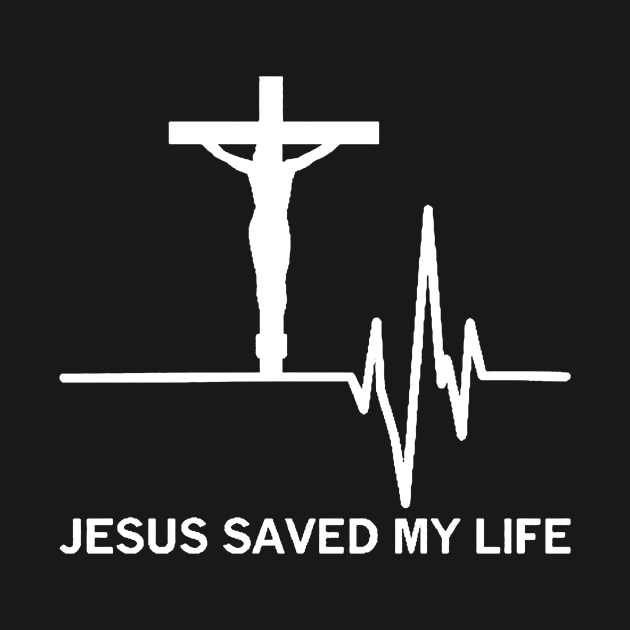 Mens Jesus Saved My Life Religious Christian by tirani16