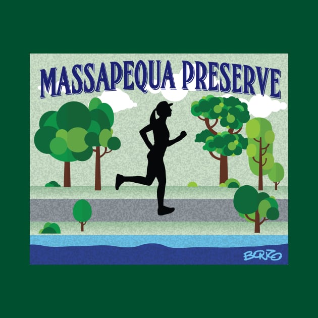 Massapequa Preserve-Runner-2 by BonzoTee