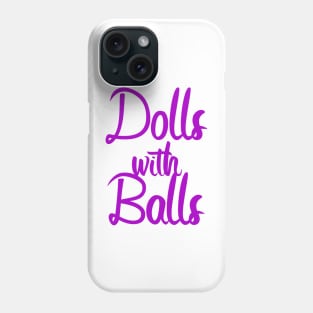 Bowling dolls with balls Phone Case